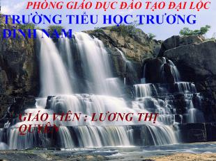 Bài giảng Âm nhạc- HOA LÁ MÙA XUÂN