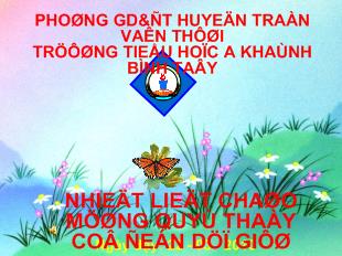 Bài giảng Âm nhạc Tiết 28: Ôn tập bài hát: Hòa bình cho bé Nghe nhạc