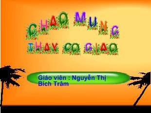 Bài giảng Đạo đức - Bài 9: Lễ phép, vâng lời thầy giáo, cô giáo (Tiết 1)