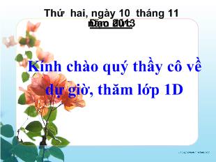 Bài giảng Đạo đức - Nghiêm trang khi chào cờ (tiết 1)