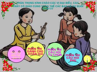 Bài giảng Giao lưu trò chơi dân gian