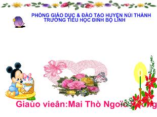 Bài giảng Học vần - Bài 44: on