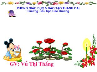 Bài giảng Tiếng Việt lớp 1 - Tập đọc bài Cái bống (Tiết 2)