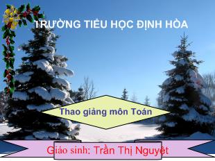 Bài giảng Toán: So sánh các số có hai chữ số