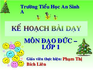 Đạo đức - Bài 13: Chào hỏi và tạm biệt