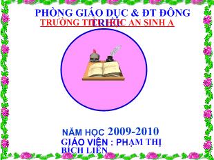 Đạo đức - Bảo vệ hoa và cây nơi công cộng