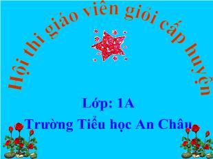 Đạo đức - Lễ phép, vâng lời thầy giáo, cô giáo