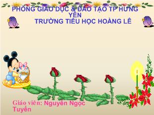 Đạo đức lớp 1 - Bài 5: Lễ phép với anh chị, nhường nhịn em nhỏ (tiết 1)