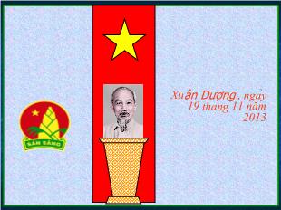 Đề tài Lớp tập huấn ban chỉ huy liên chi đội năm học : 2013-2014