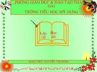 Tiếng Việt lớp 1 - Tập đọc: Quà của bố