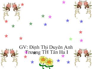 Tự nhiên và xã hội: Cây rau