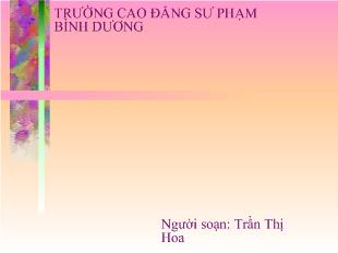 Bài giảng Môn:nghệ thuật-Thủcông: bài: xé, dán lọ hoa đơn giản