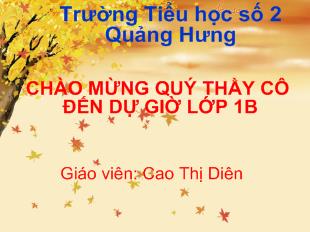 Bài giảng Tiếng việt: Cây bàng