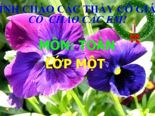 Bài giảng Toán Bài : Bảng các số từ 1 đến 100