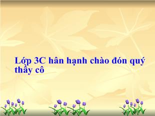 Bài giảng Toán: Bảng nhân 8_ Lê Thị Dung