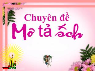 Chuyên đề Mô tả sách