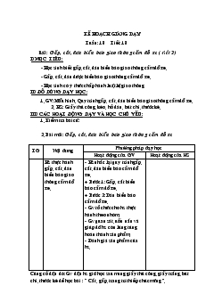 Giáo án Bài: Gấp, cắt, dán biển báo giao thông cấm đỗ xe ( tiết 2)