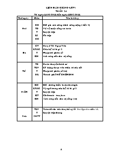 Giáo án lớp 4 tuần 24