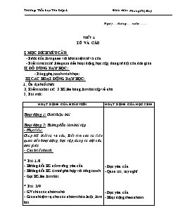 Giáo án Luyện từ và câu