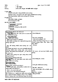 Giáo án Thủ công học kỳ II