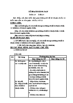 Giáo án Thủ công tuần 14