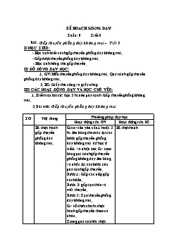 Giáo án Thủ công tuần 8