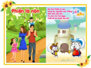 Kể chuyện: Phiến lá non