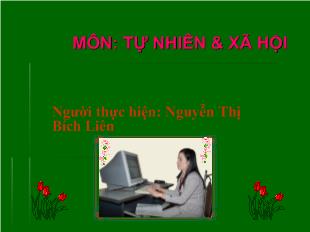 Tự nhiên và xã hội - Bài 16: Hoạt động ở lớp