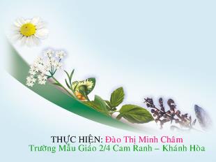 Bài giảng Số 0 trong phép trừ_ Đào Thị Minh Châm