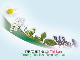 Bài giảng Số 0 trong phép trừ_ Lê Thị Lan