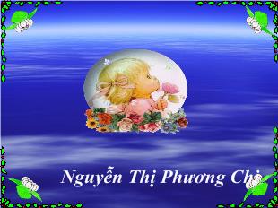 Bài giảng Toán Phép trừ trong phạm vi 3_ Nguyễn Thị Phương Chi