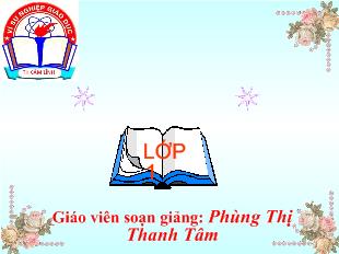 Bài giảng Toán: số 0 trong phép cộng_ Phùng Thị Thanh Tâm