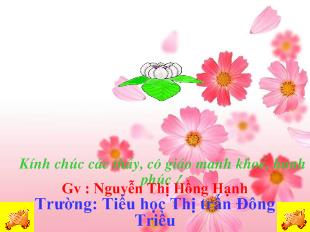 Bài giảng Toán tiết 128: ôn tập: các số đến 100_ Nguyễn Thị Hồng Hạnh