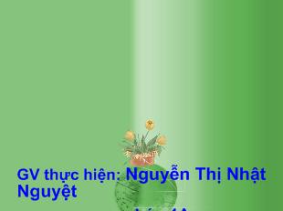 Nhận biết cây cối và con vật - Bài 29 - Tuần 29