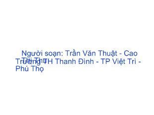 Toán - Phép trừ trong phạm vi 3