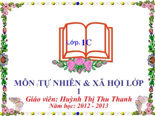 Tự nhiên và xã hội - Nhà ở