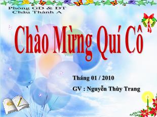 Bài giảng Mầm non Lớp 5 tuổi - Làm quen chữ h, k - Nguyễn Thùy Trang