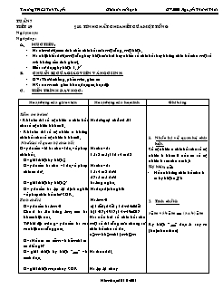 Bài giảng lớp 6 môn Số học - Tuần 7 - Tiết 19 - Bài 10: Tính chất chia hết của một tổng