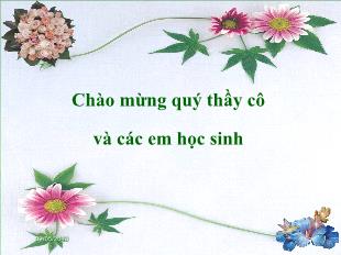 Bài giảng lớp 6 môn toán - Phép nhân phân số