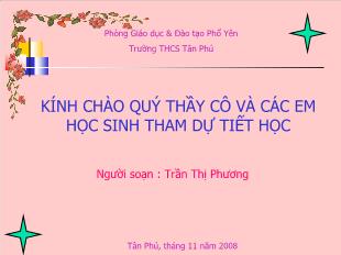 Bài giảng lớp 6 môn toán - Tiết 29: Ước chung và bội chung