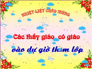 Bài giảng lớp 6 môn toán - Tiết 9 - Bài 8: Khi nào thì AM+MB=AB? (tiếp)