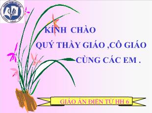 Bài giảng lớp 6 môn toán - Tiết 9: Khi nào thì am + mb = ab (tiếp)