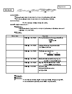 Bài giảng môn Đại lớp 6 - Tiết 101, 102 - Luyện tập