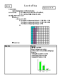 Bài giảng môn Đại lớp 6 - Tiết 104 - Luyện tập