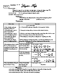 Bài giảng môn Đại lớp 6 - Tiết 80 - Luyện tập
