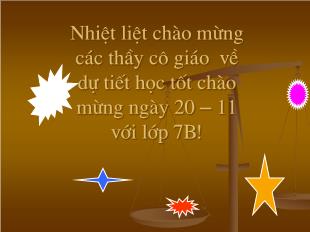 Bài giảng môn Hình học lớp 7 - Tiết 19: Luyện tập