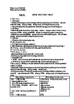 Bài giảng môn Hình học lớp 8 - Tiết 56: Hình hộp chữ nhật