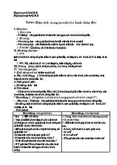 Bài giảng môn Hình học lớp 8 - Tiết 64: Diện tích xung quanh của hình chóp đều