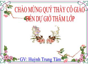 Bài giảng môn Toán lớp 7 - Bài 7: Đồ thị của hàm số y = ax (a≠0)