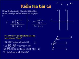 Bài giảng môn toán lớp 7 - Ôn tập chương I (tiếp theo)